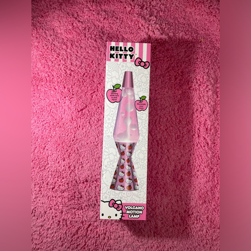 Hello Kitty Sanrio Volcano Motion Lamp new nib